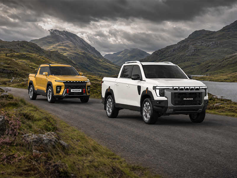 KGM Motors UK returns to the Royal Highland Show 2026 with Scottish debut of all-new Musso Rhino