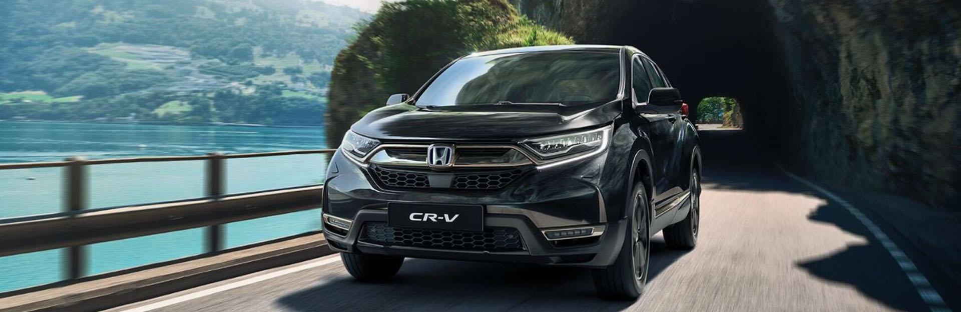 Honda CR-V on road