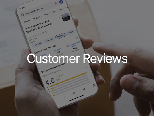 Customer Reviews and Feedback for Underwoods Motoring