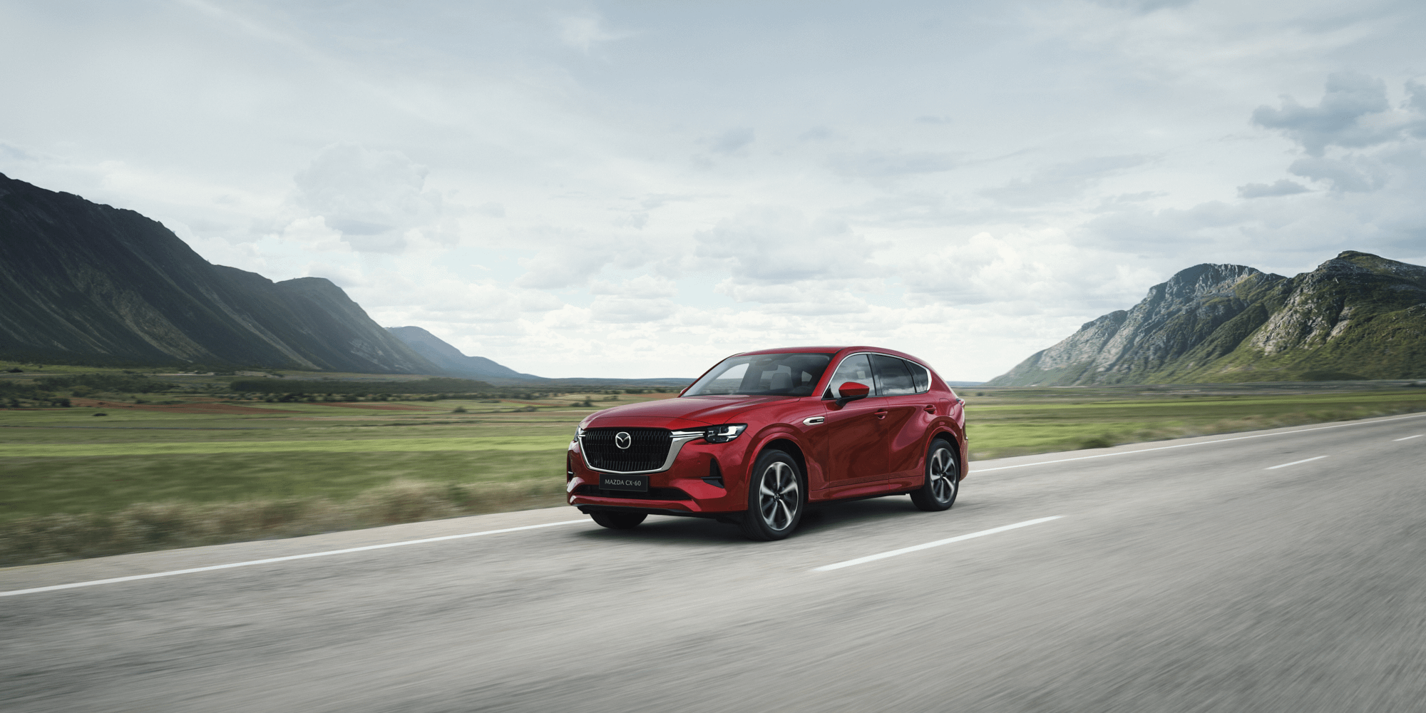 CX 60 driving rurally