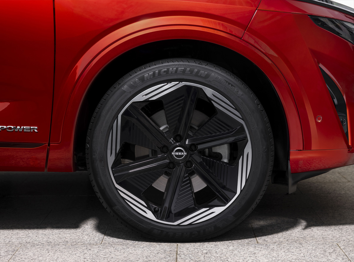 New Nissan Qashqai wheel
