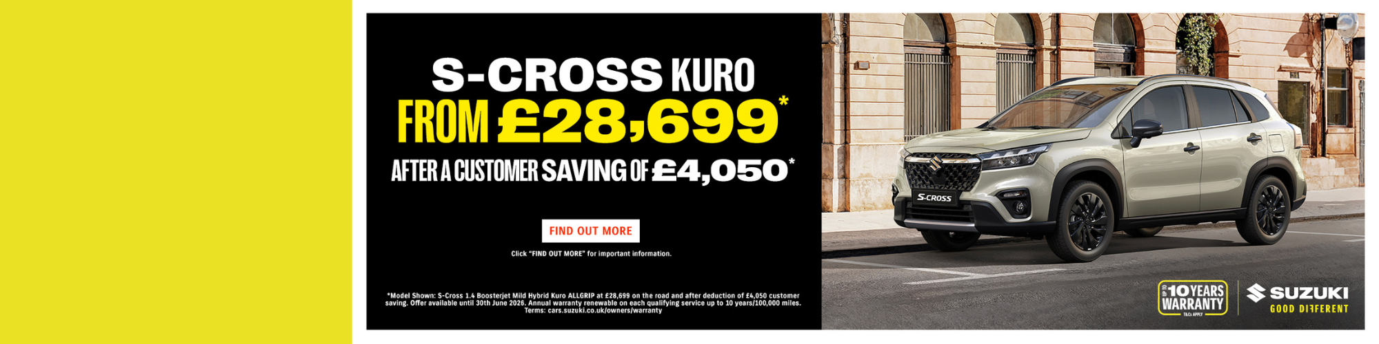 Grey Suzuki S-Cross