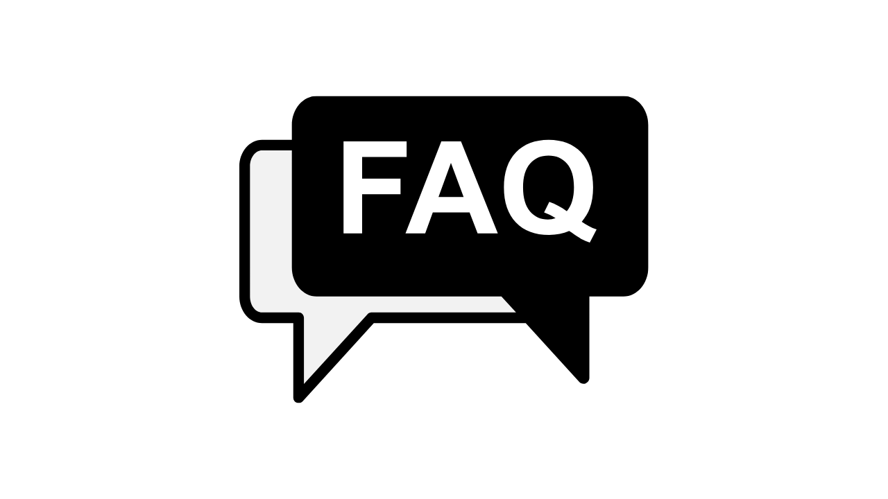 Frequently Asked Questions chat icon.