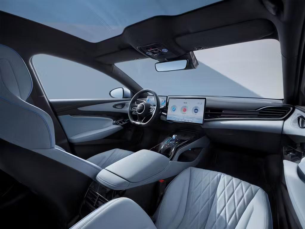 Front seats of BYD Seal