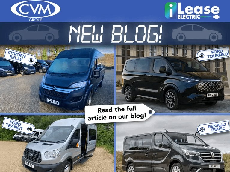 Which of our Minibuses will be best for you? A Comprehensive Guide | CVM Group