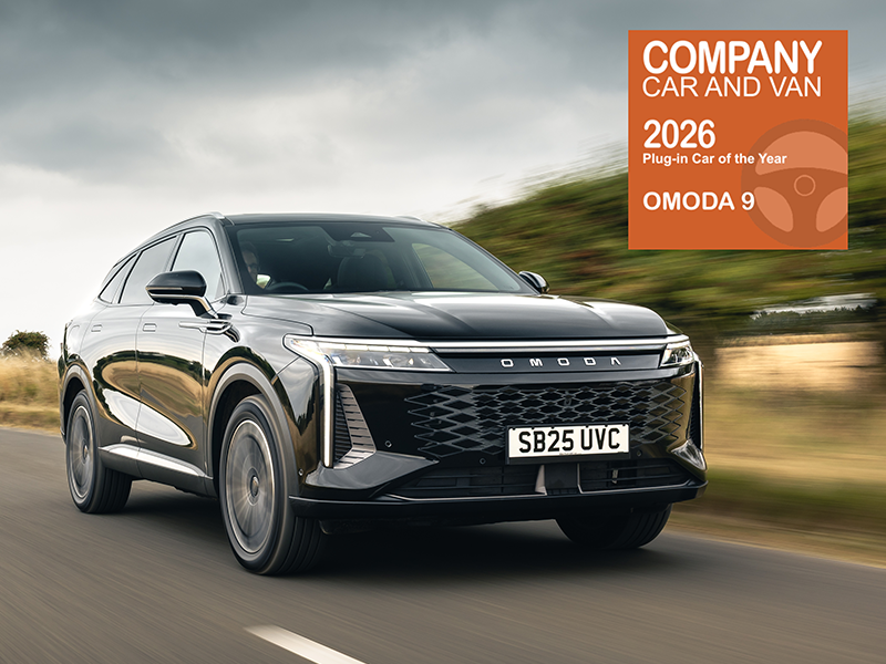OMODA 9 SHS named Plug-in Car of the Year by Company Car & Van