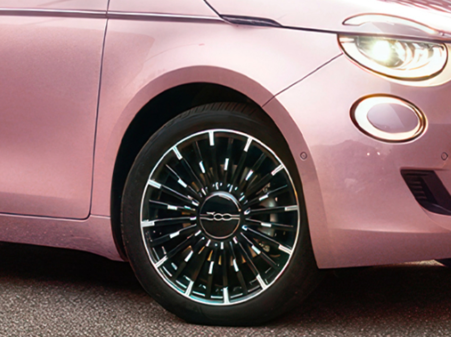 Fiat 500E wheels
