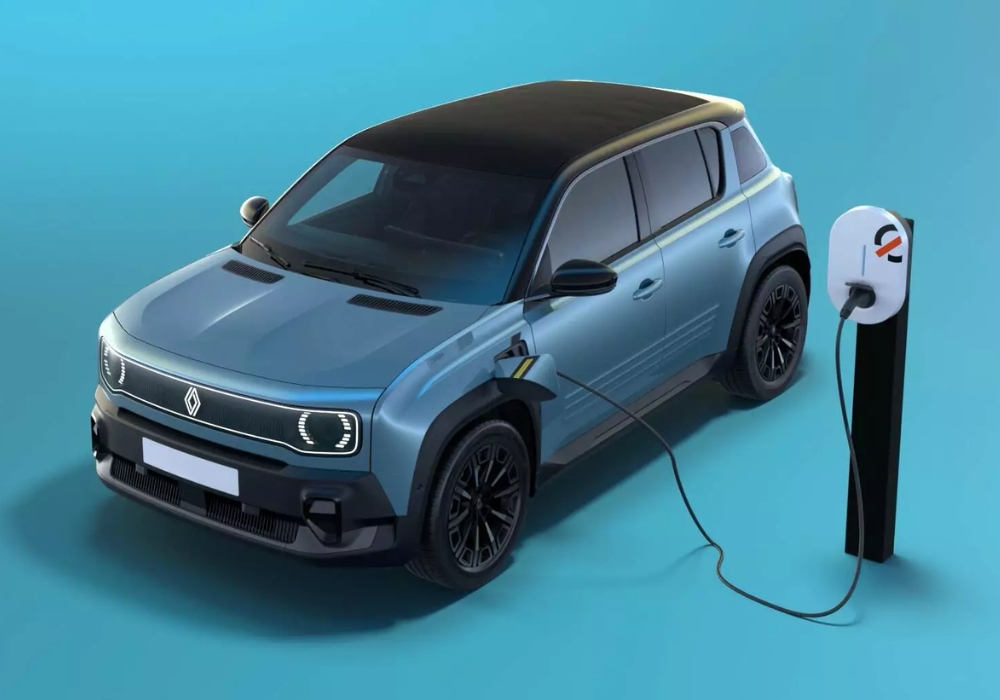 Renault 4 E-Tech Electric charging