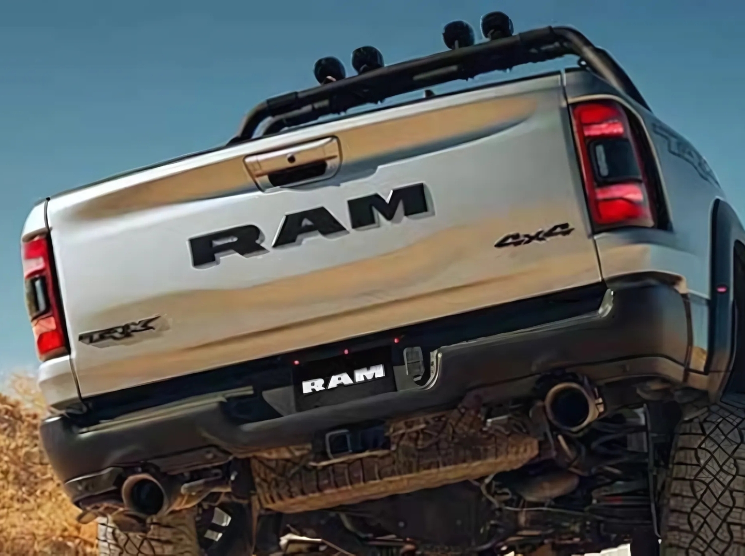 RAM 1500 TRX rear view