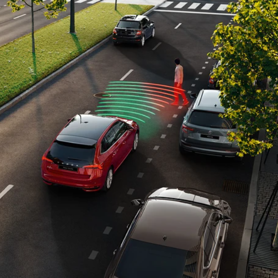 SKODA Kamiq Front assist