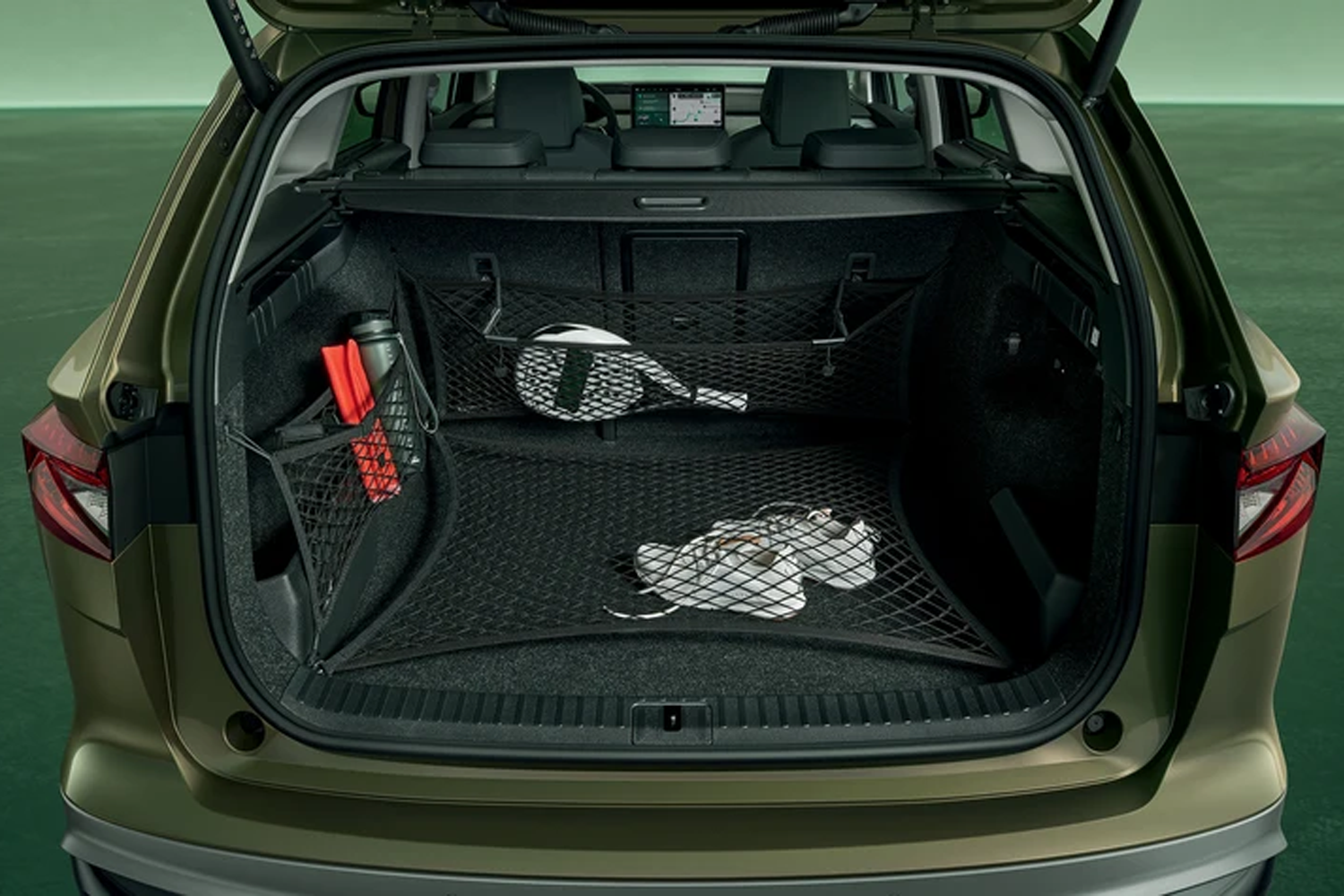 boot on the new skoda enyaq