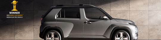 Hyundai INSTER hailed as 2025 World Electric Vehicle