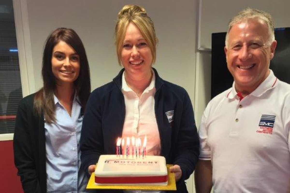 people with cake