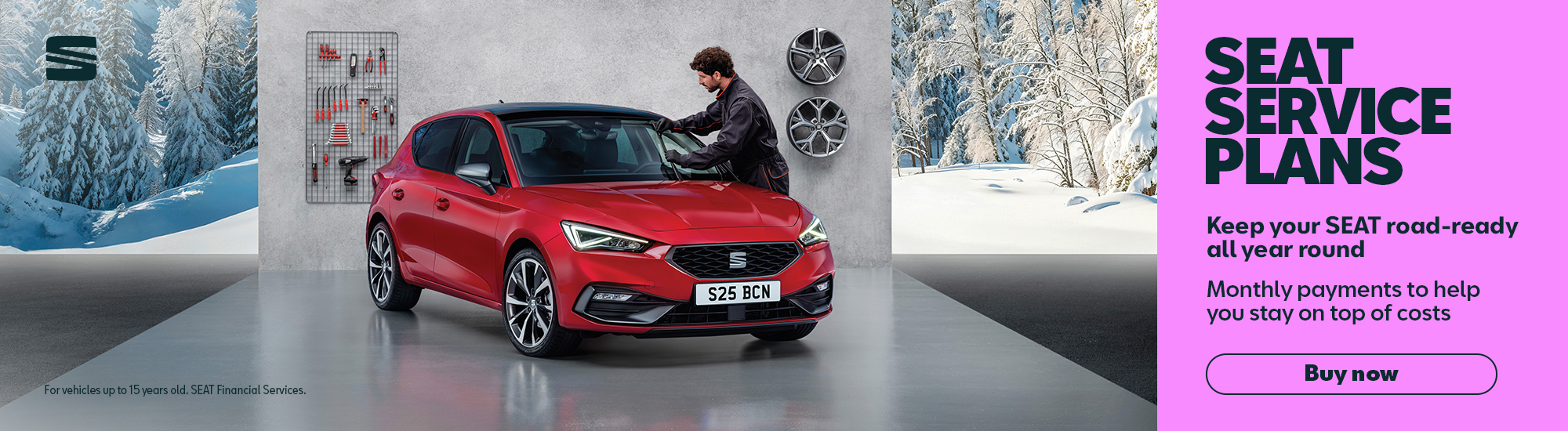 Keep your SEAT road-ready all year round with SERE Motors
