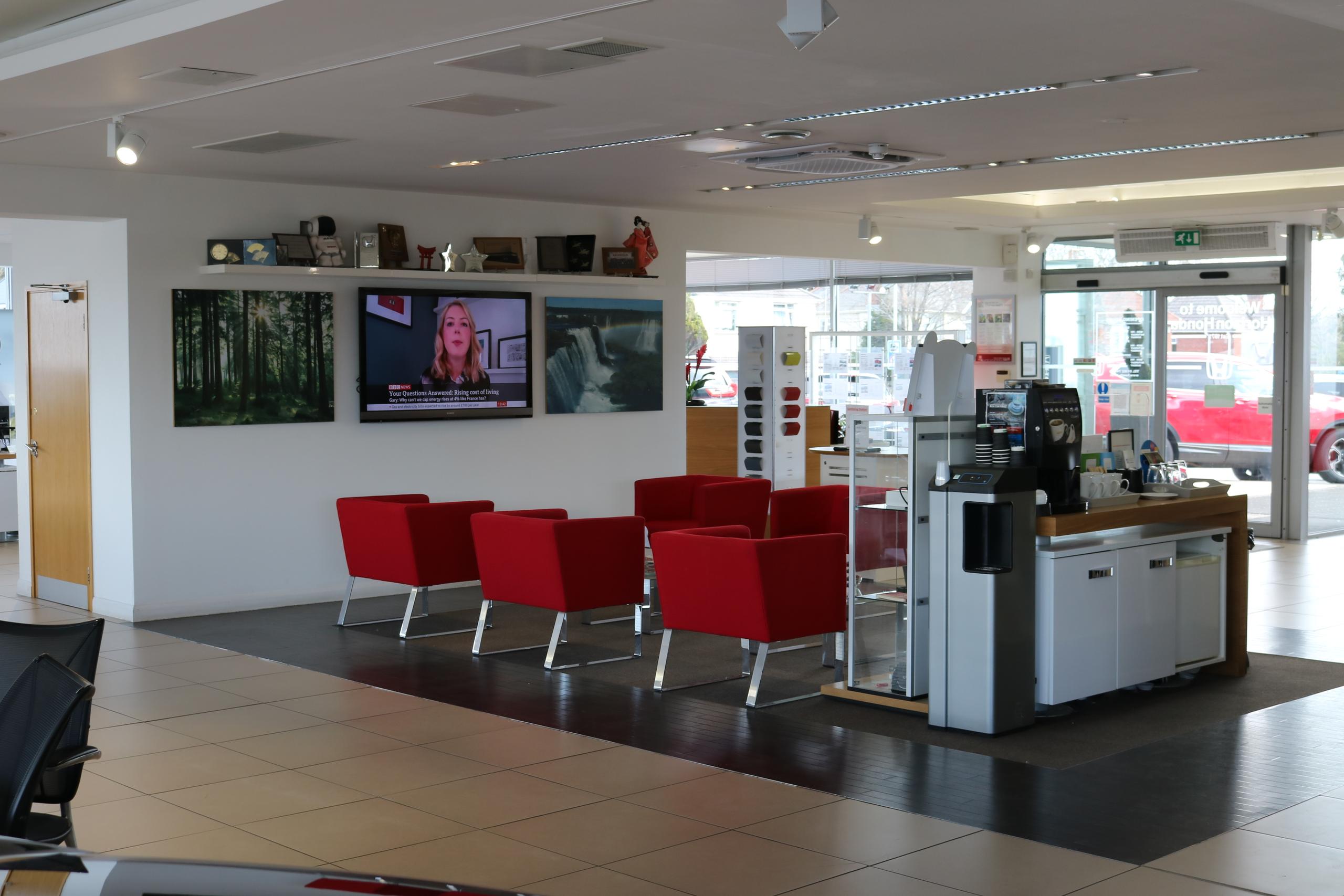 Horizon Honda Poole Interior 