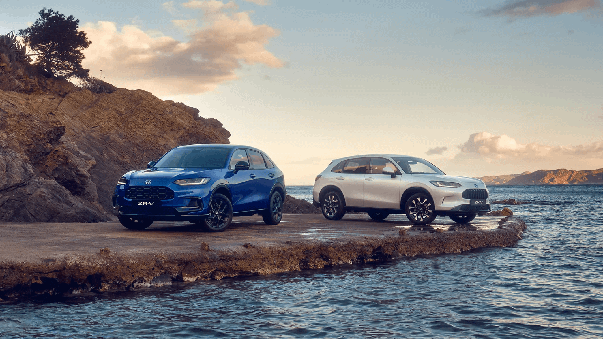 Honda ZR-V Parked By Ocean