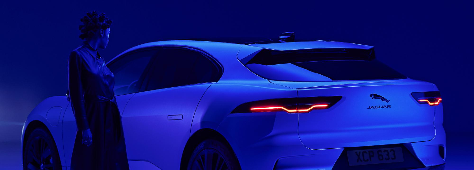 Jaguar Vehicle Rear Side View