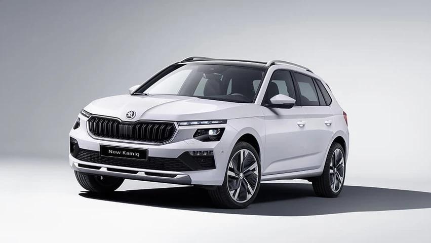 White SKODA Kamiq