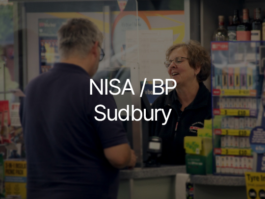 NISA / BP Filling Station Sudbury Suffolk