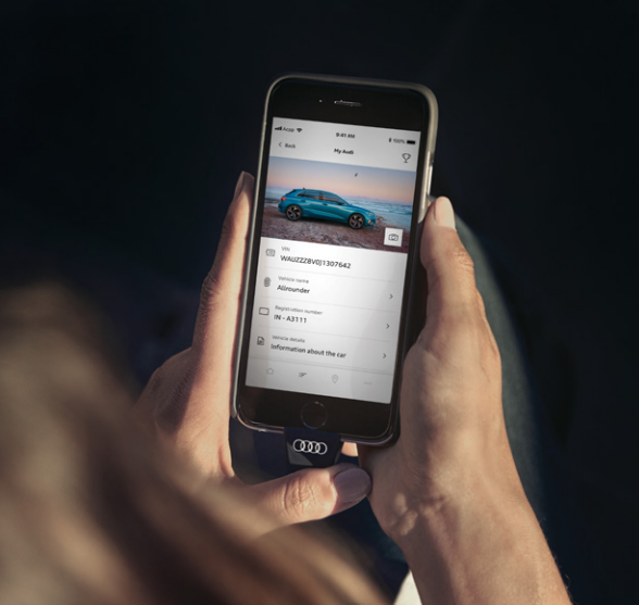 Audi Connect Plug and Play on Smartphone