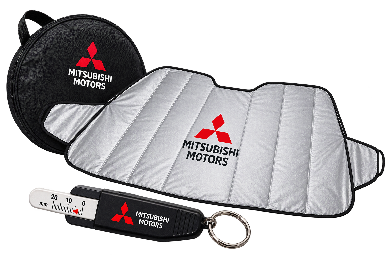 Mitsubishi Windscreen Cover & Tread Depth Gauge