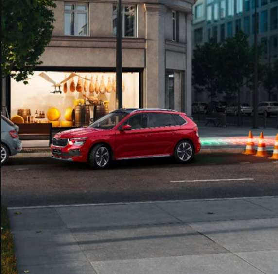 SKODA Kamiq Rear parking sensors