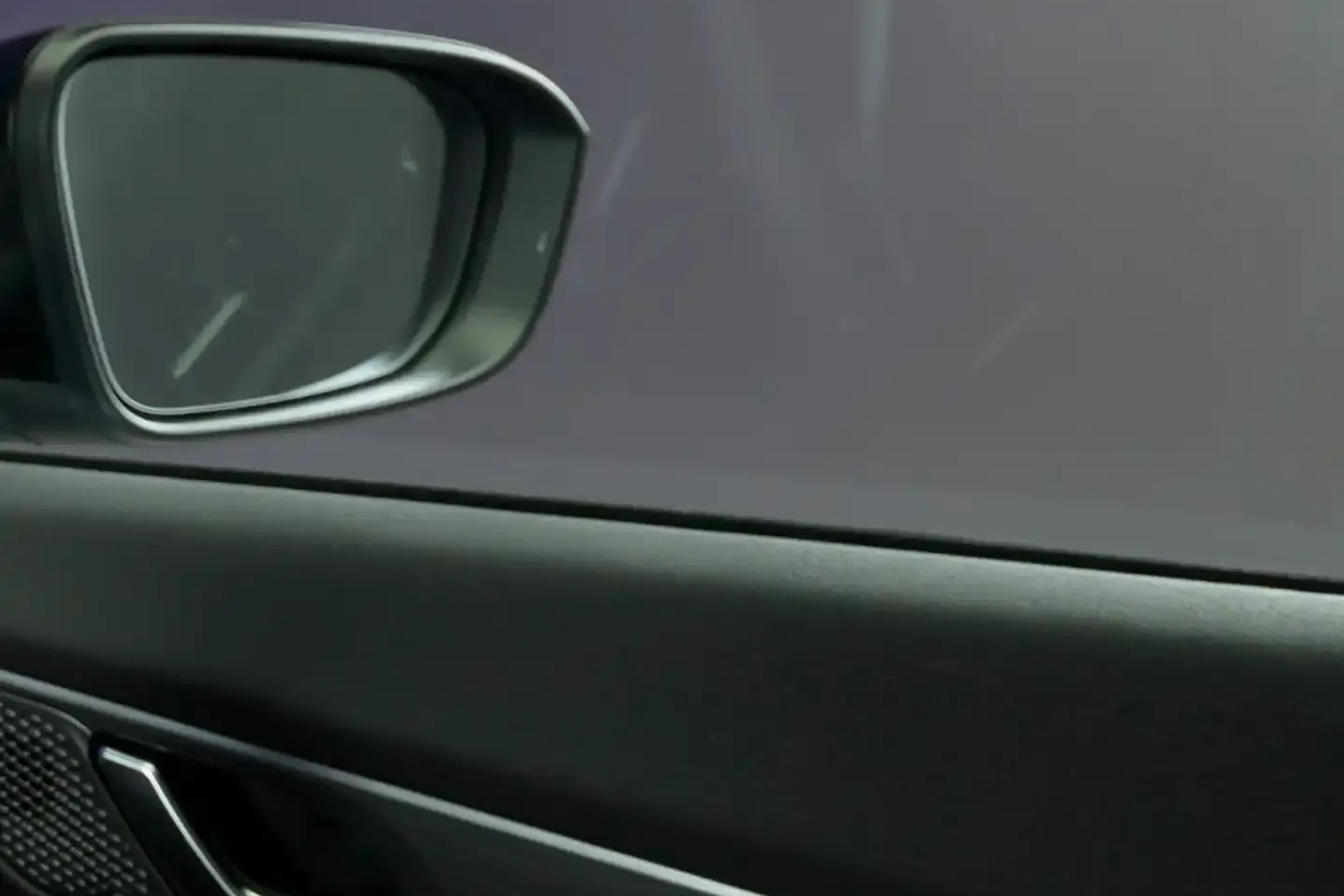Interior shot of window