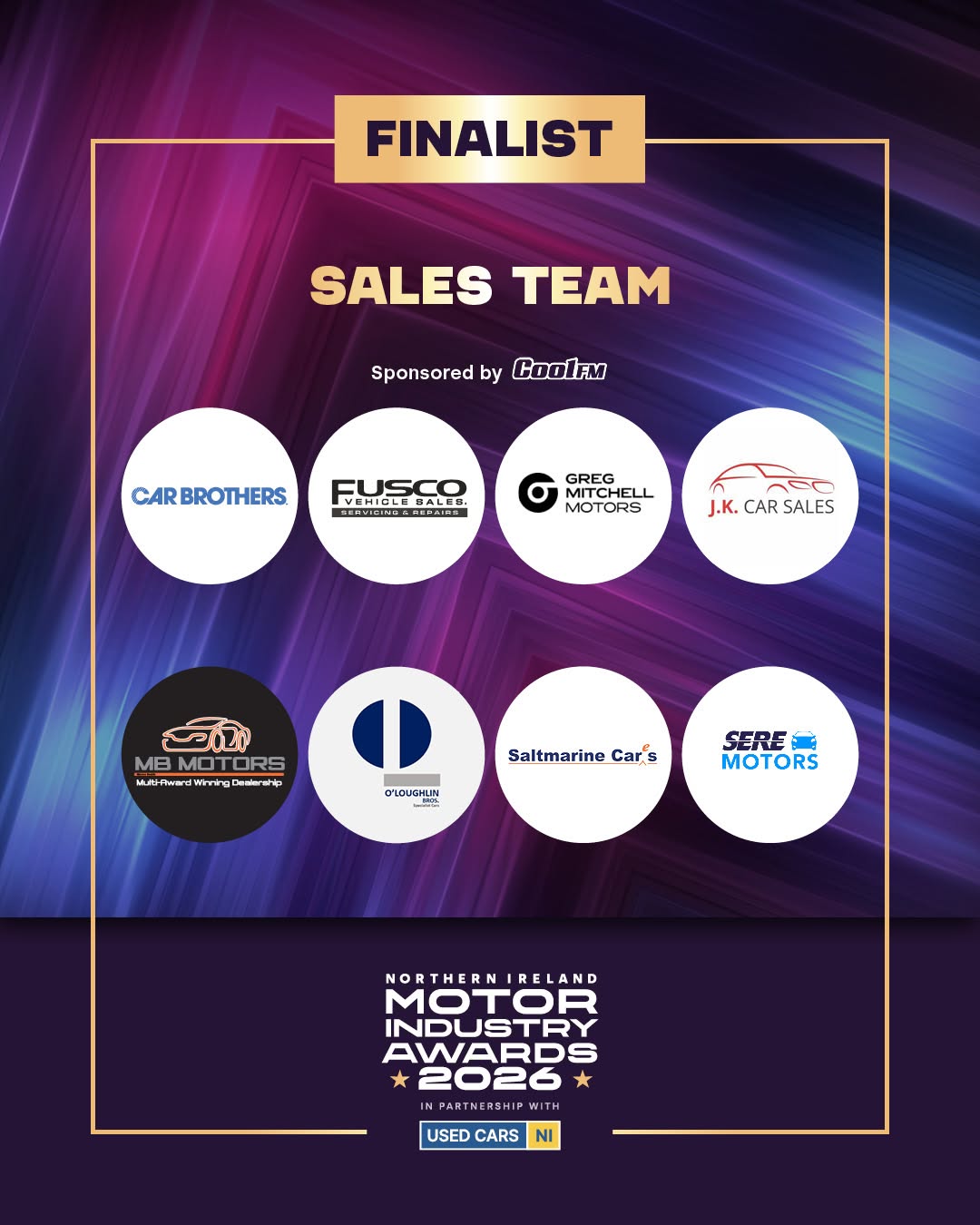 SERE Motors is a finalist for Sales Team at NIMIA 2026