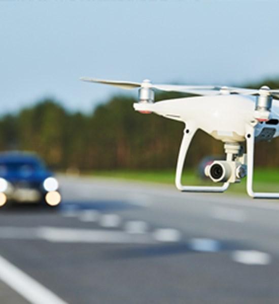 Drones to be used to find potholes
