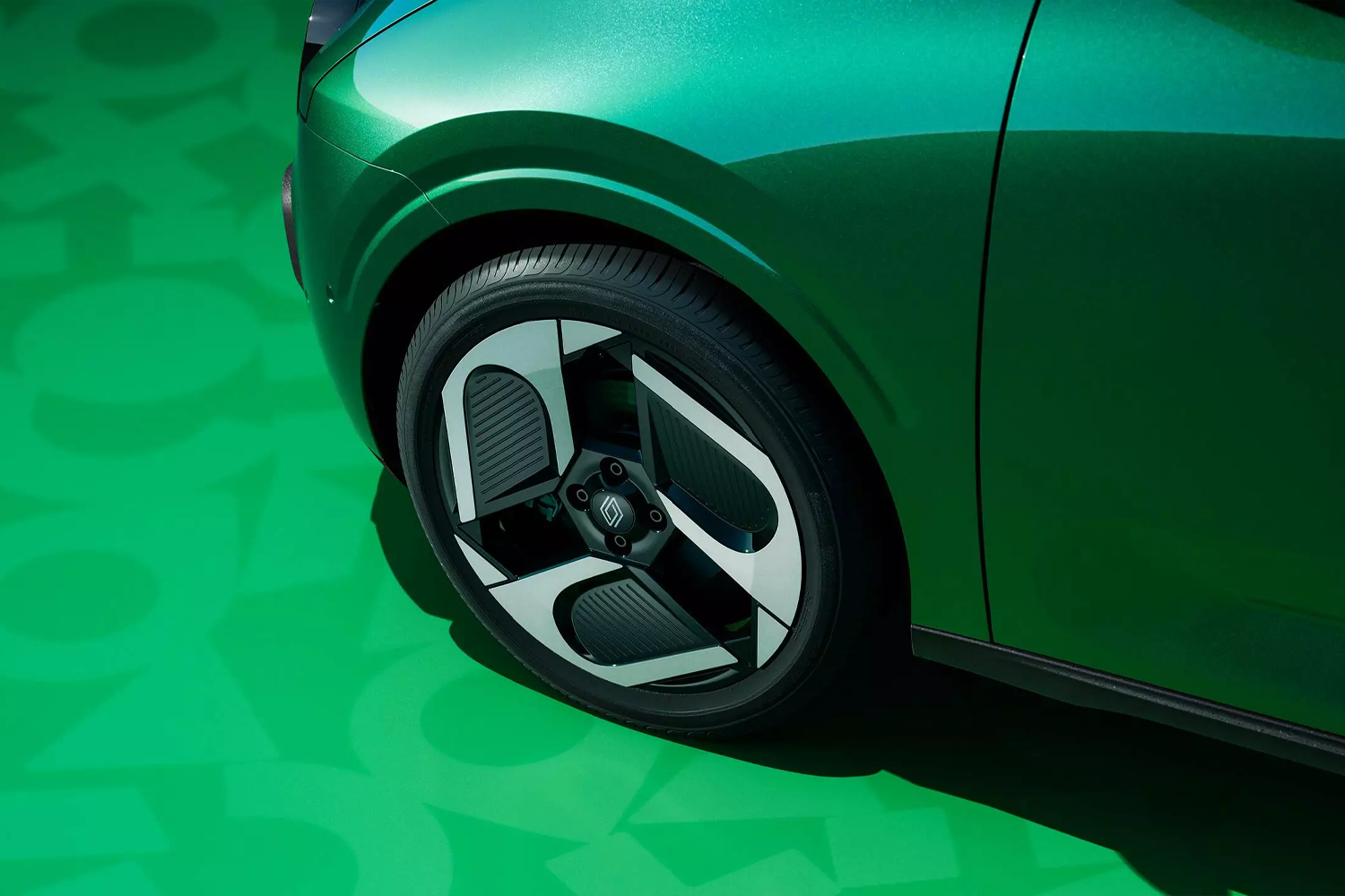 alloy wheels on the new Renault twingo