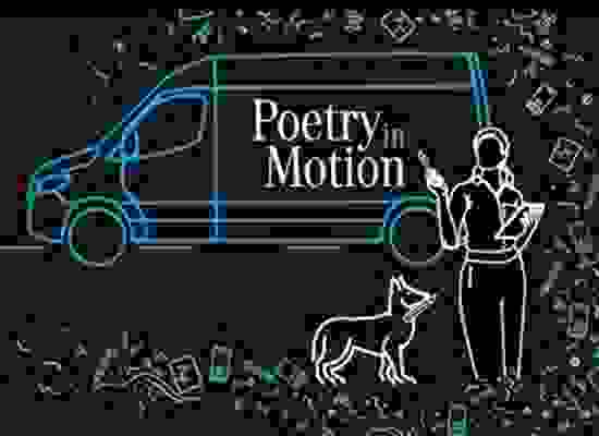 Win a van with #PoetryInMotion
