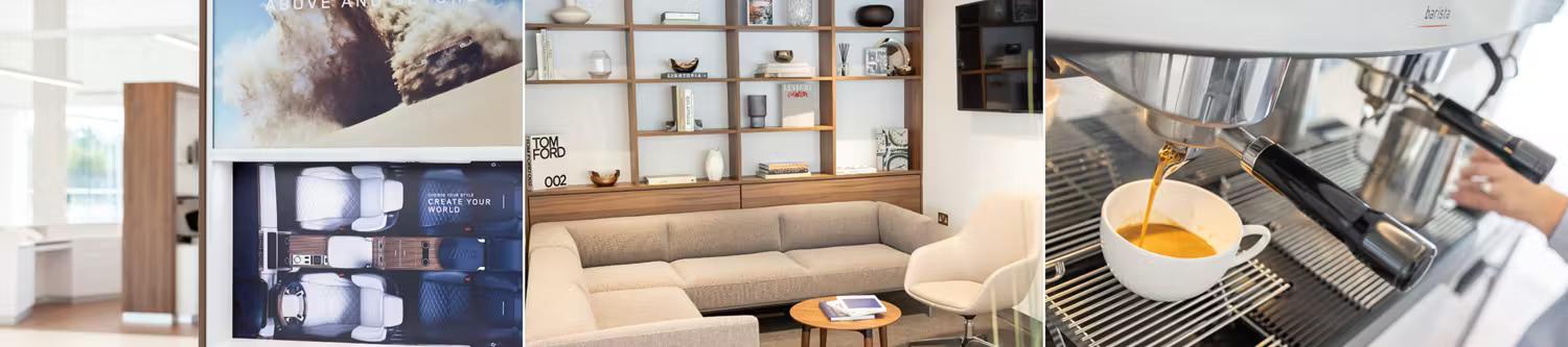 Sincliar Jaguar Land Rover Showroom Interior
