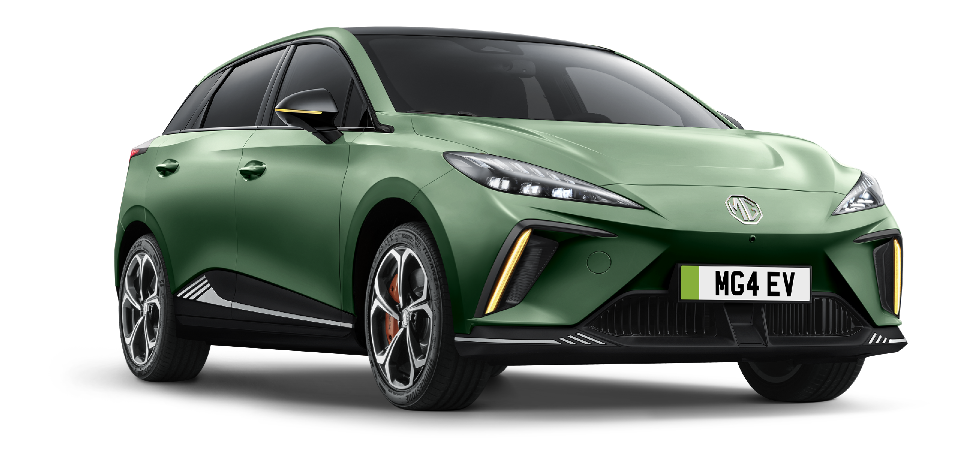 mg4 ev xpower in racing green
