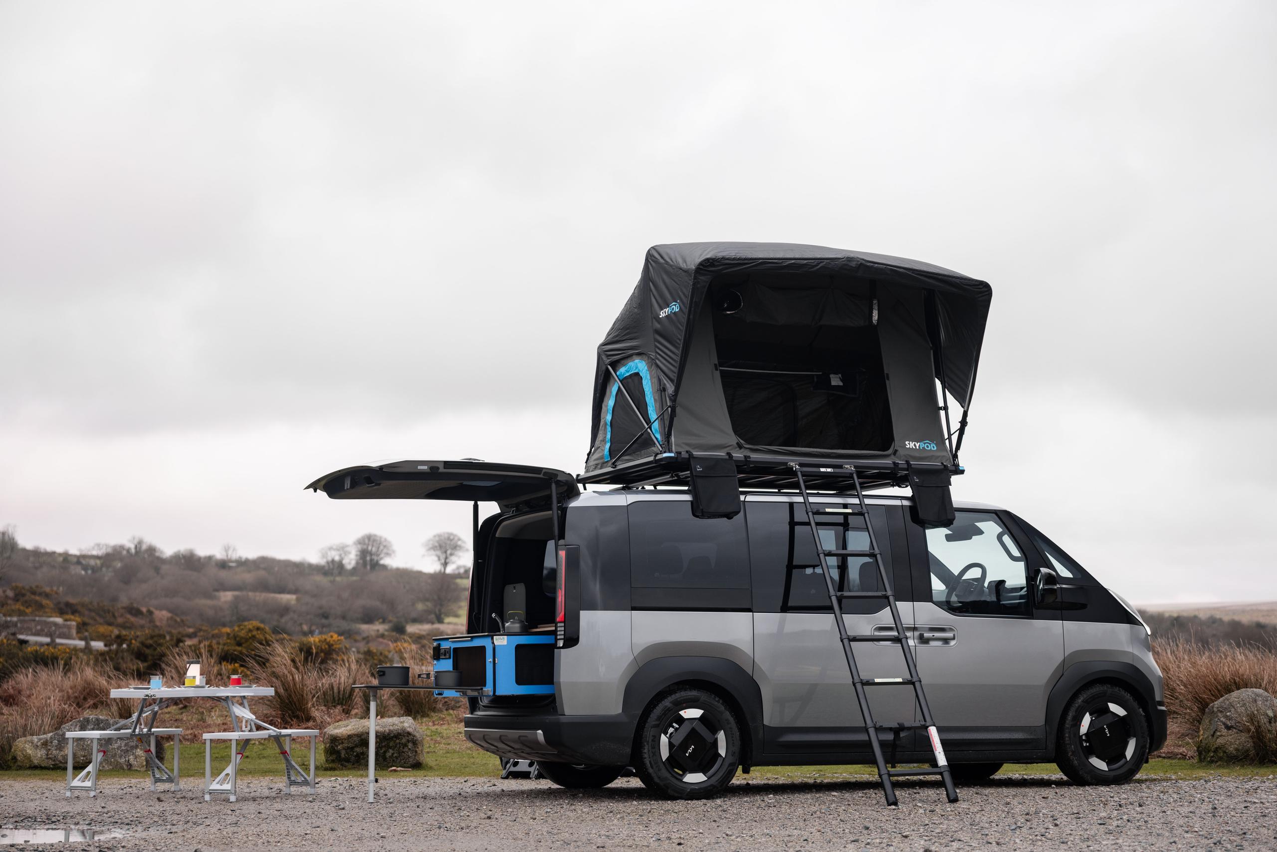 Kia PV5 Campervan, now available to rent!