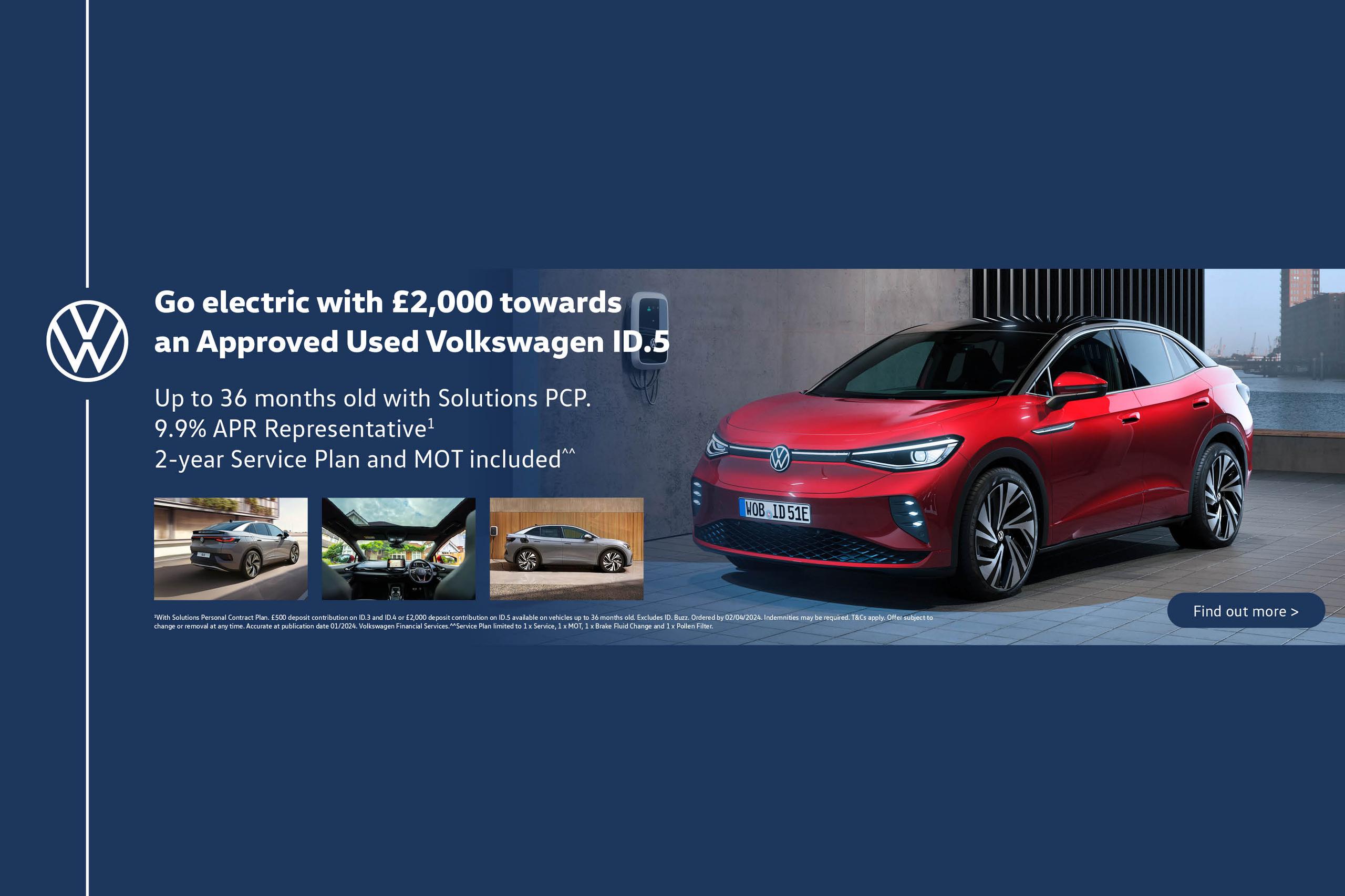 Used vw deals electric cars