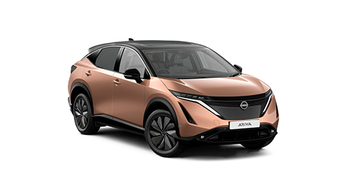 Nissan ARIYA in brown