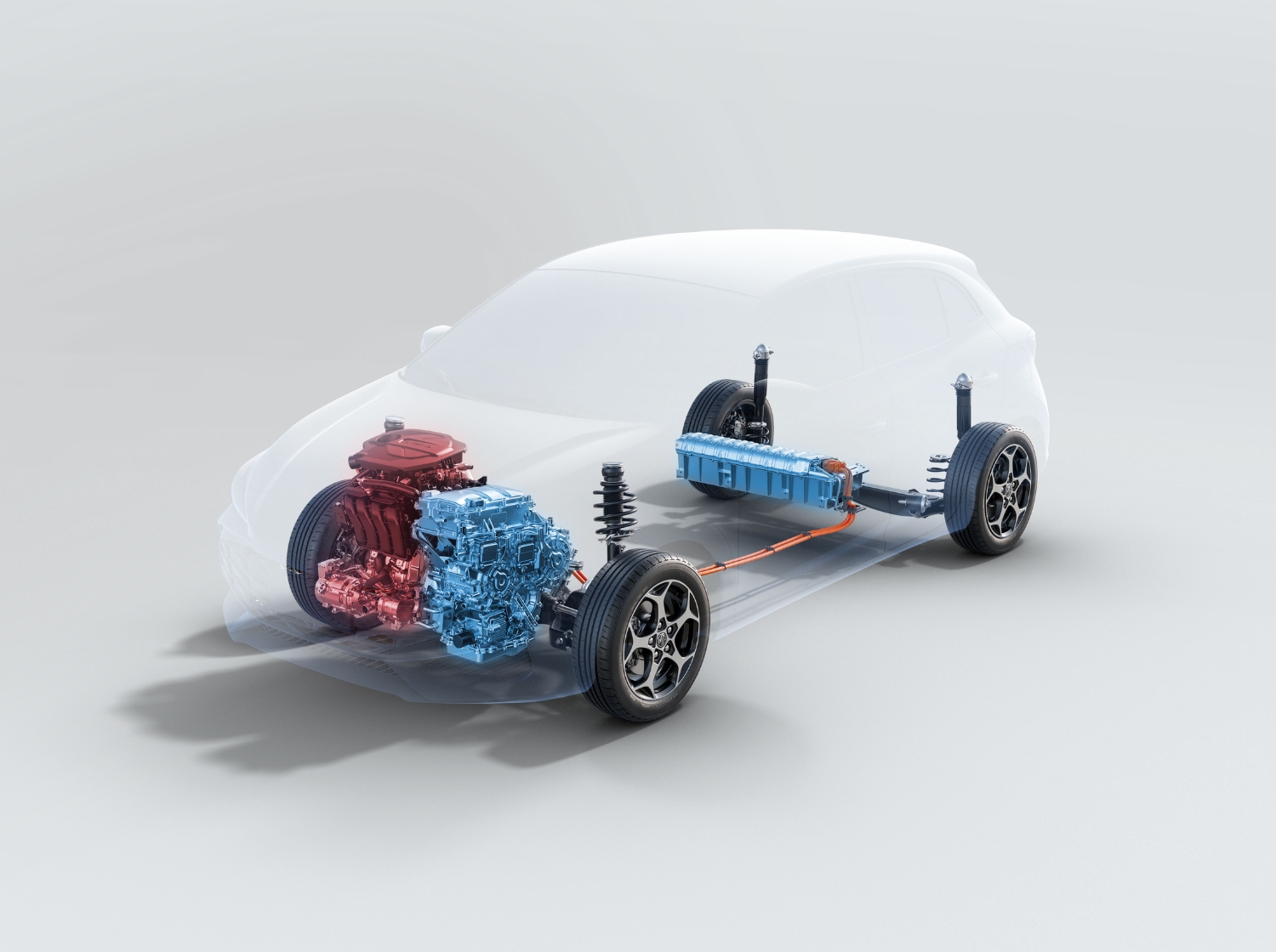 MG3 Hybrid+ powertrain