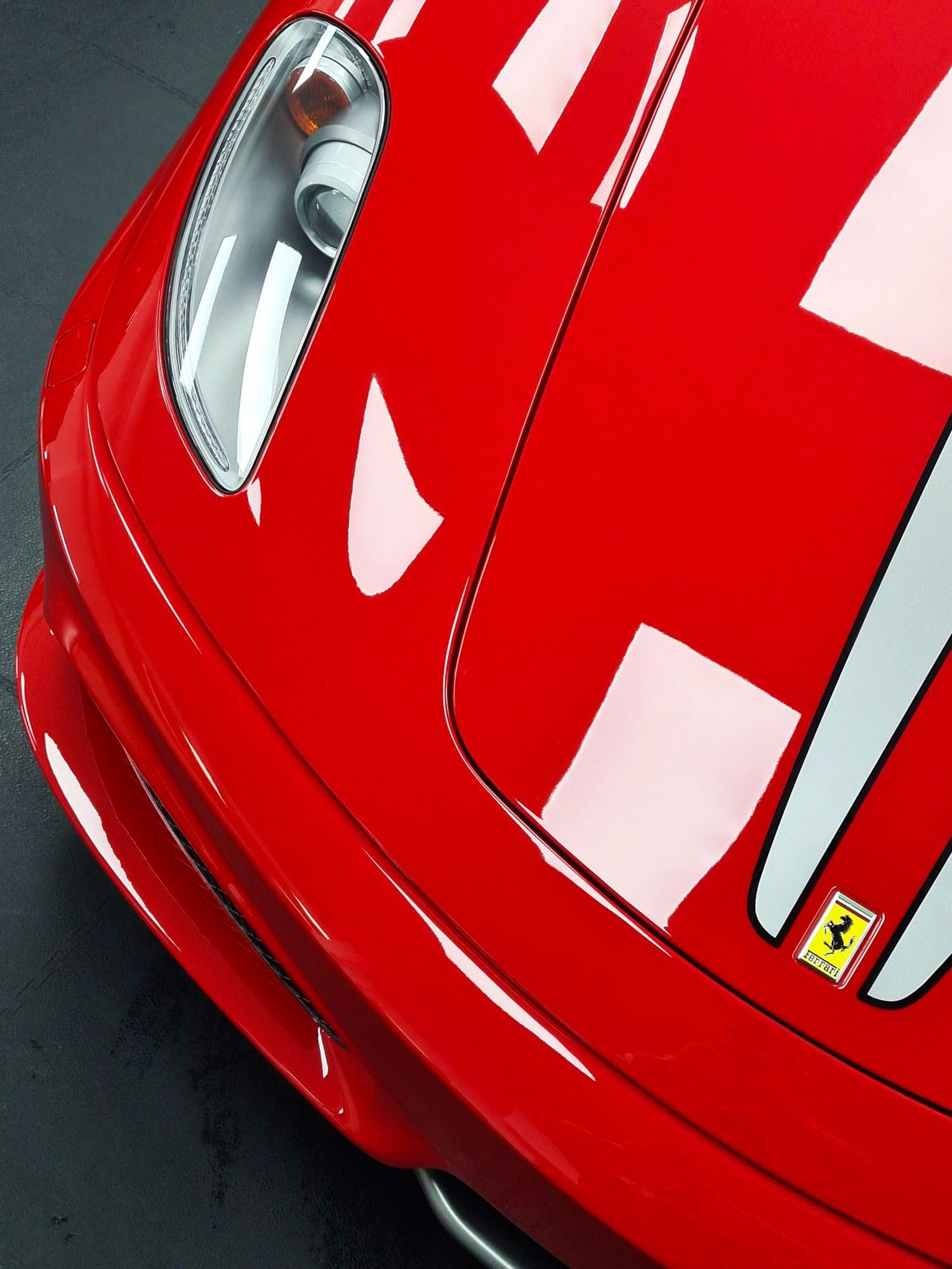 Ferrari freshly painted