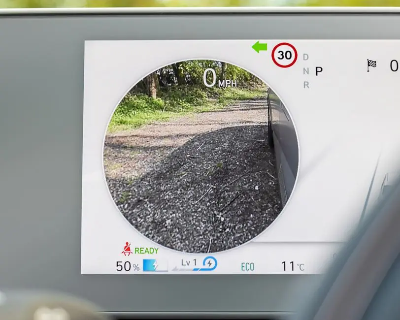 Rear view side camera