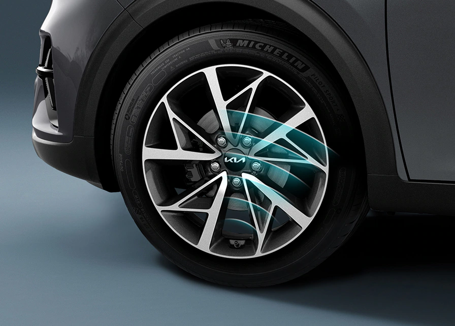 Kia hybrid wheel