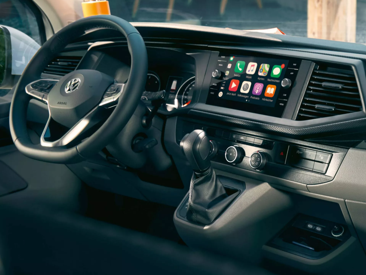 New Volkswagen Transporter Shuttle Infotainment System