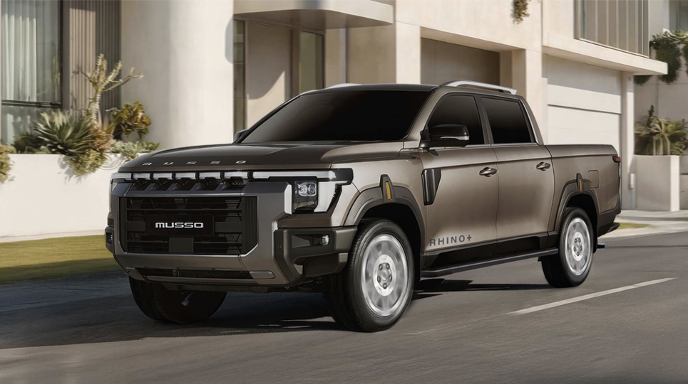 KGM Musso Rhino - the perfect vehicle for everyday driving