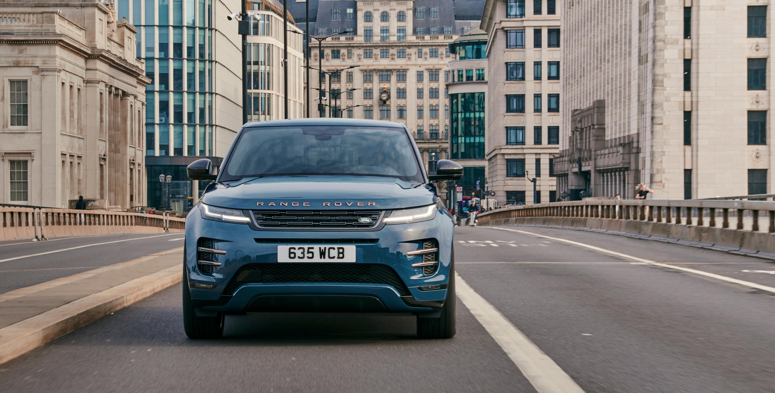Range Rover Evoque Front Side View