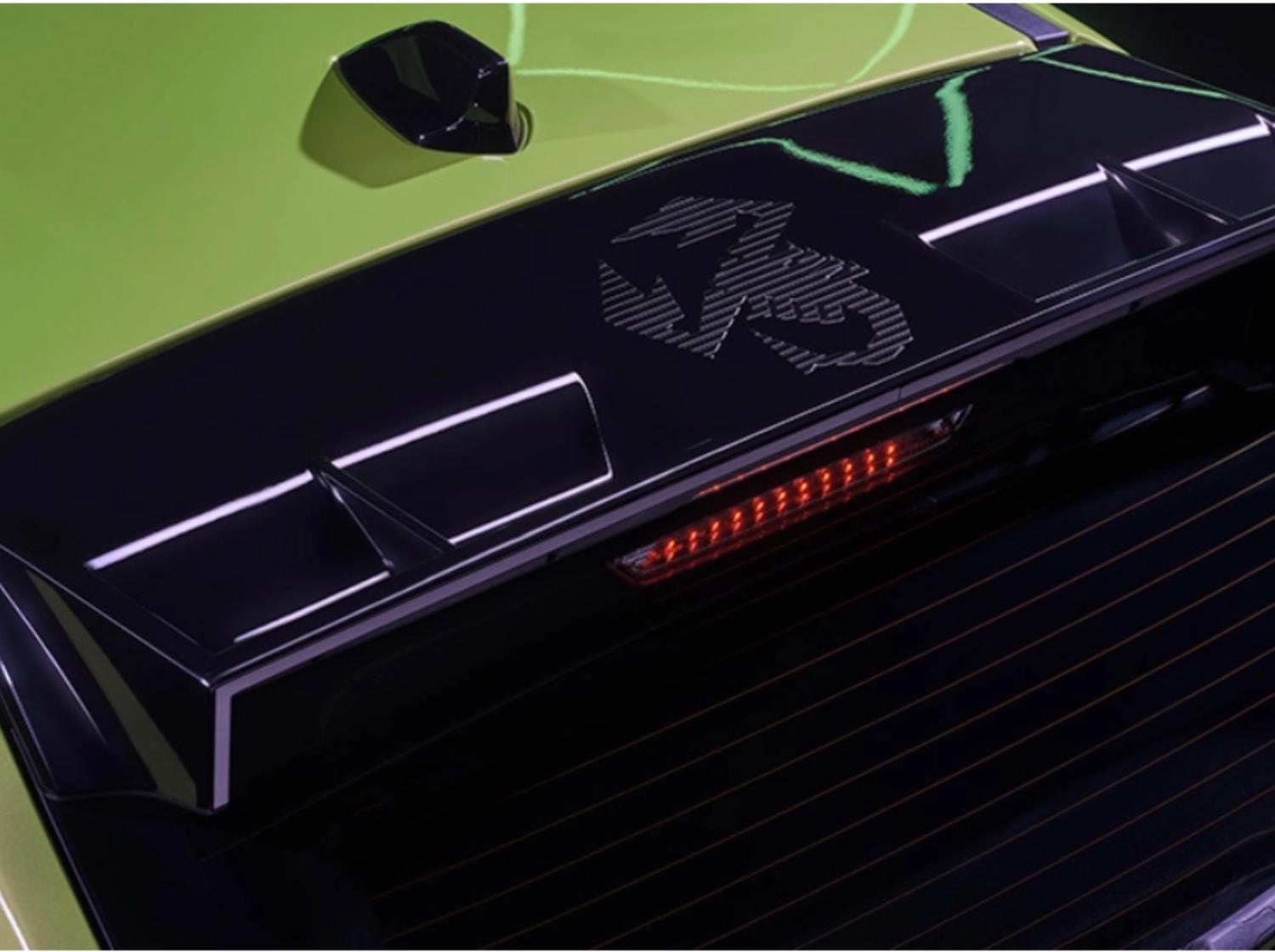 Abarth 600e roof spoiler