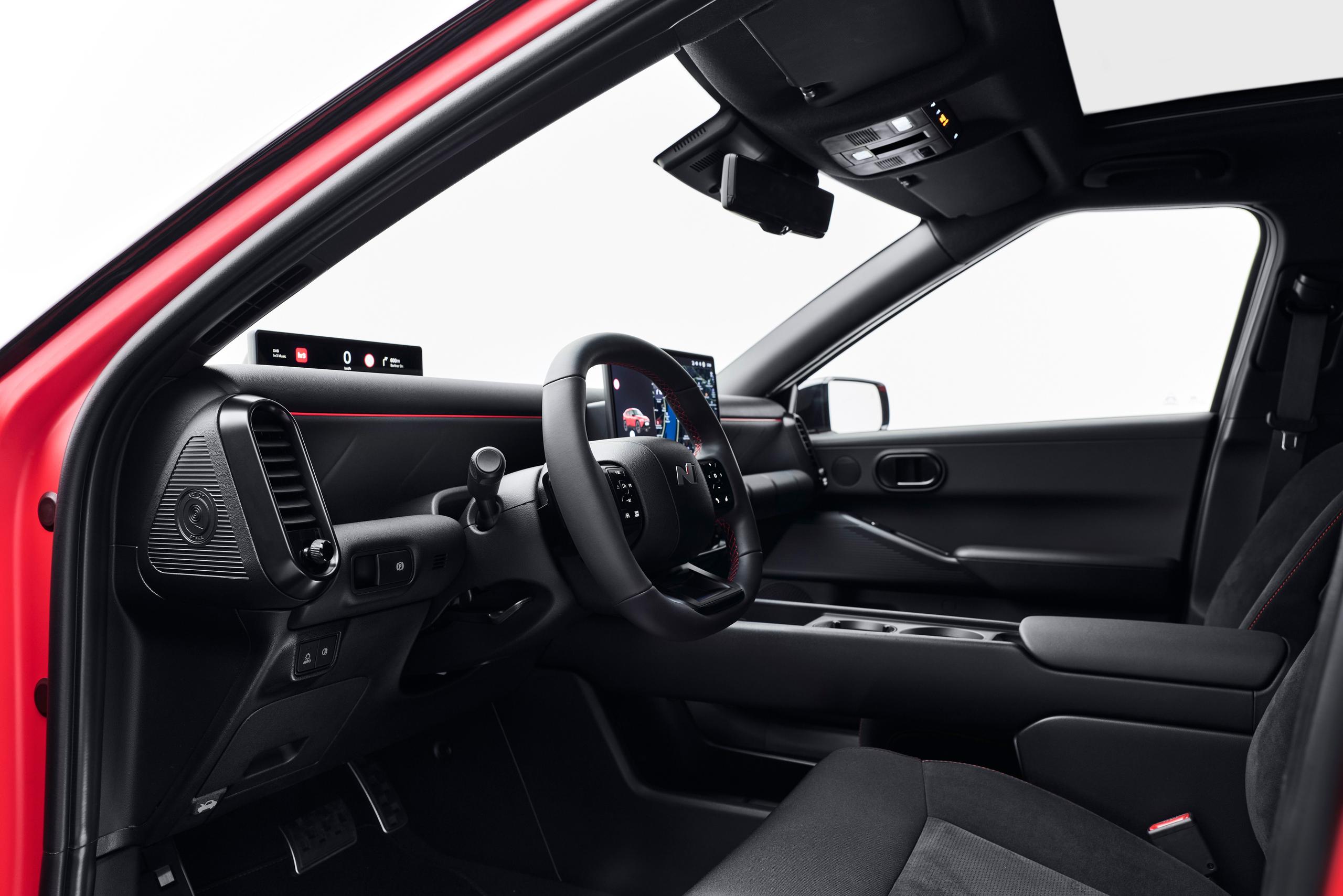 Hyundai IONIQ 3 cockpit and dashboard