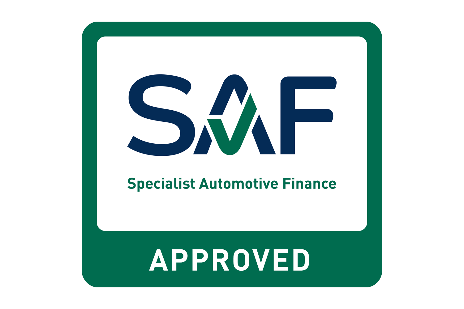 specialist automotive finance approved logo