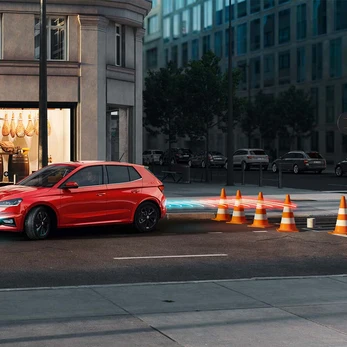 Skoda Fabia Rear Parking Sensors