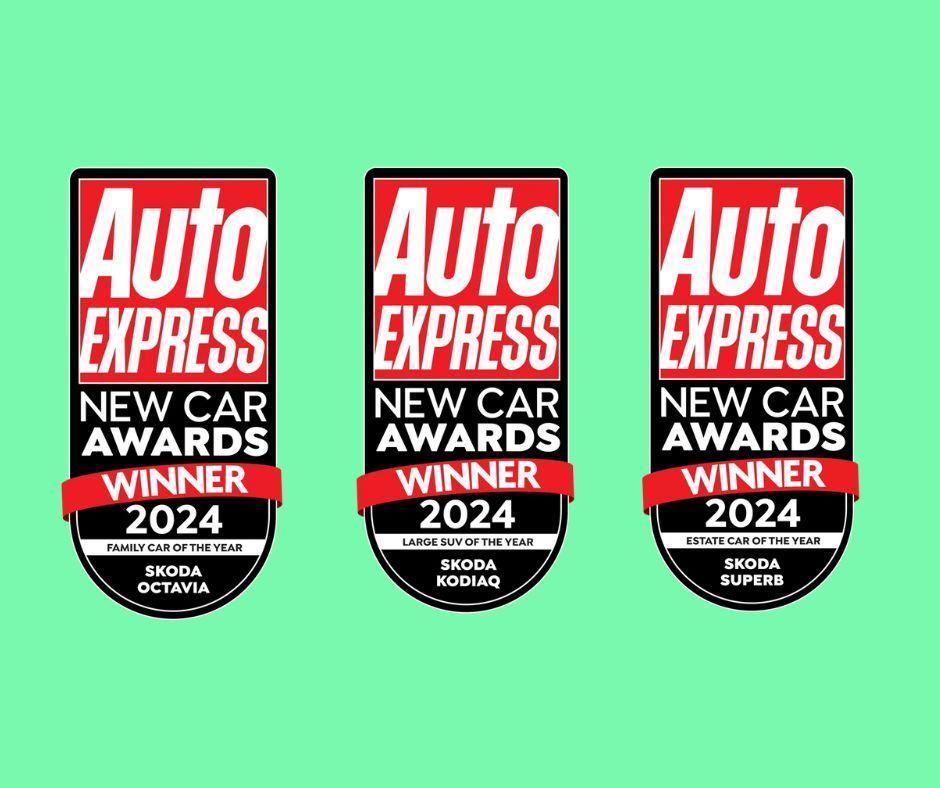 Skoda Wins Multiple Awards at the Auto Express New Car Awards