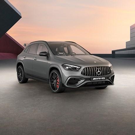 The Mercedes-AMG GLA 45 S SUV