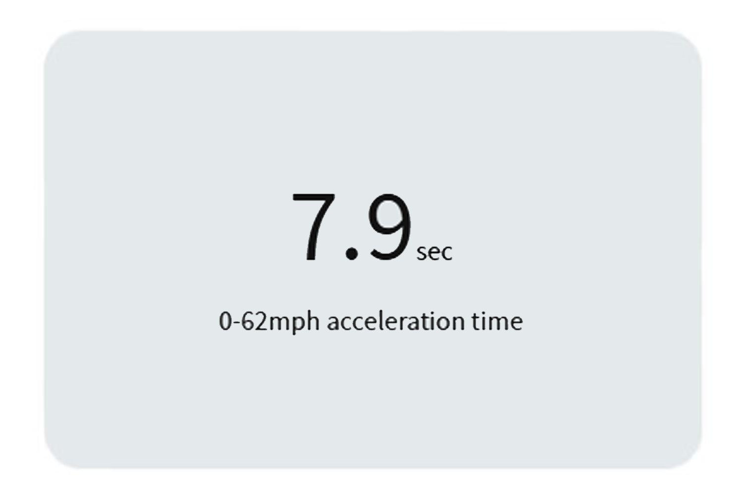 0-62mph in 7.9seconds in the J7 SHS-H